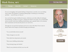 Tablet Screenshot of markreina.com